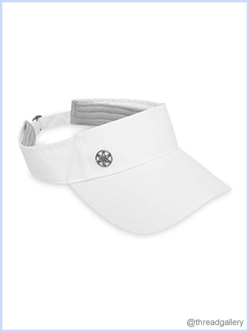 Women's Moisture-Wicking Fitness Visor Adjustable Snapback
